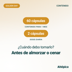Golden Day de Altépica, suplemento con cúrcuma, jengibre y pimienta negra (imagen 3 de 7)